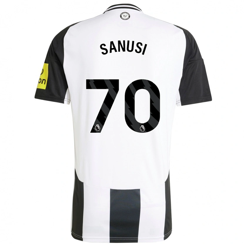 Danxen Kid Trevan Sanusi #70 White Black Home Jersey 2024/25 T-Shirt