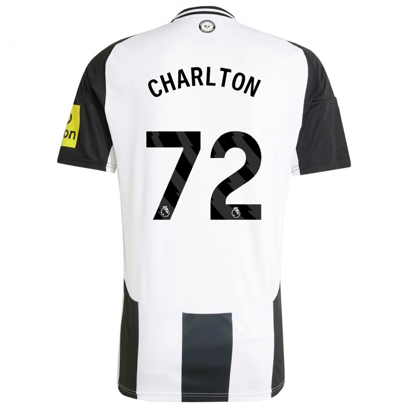 Danxen Kid Dylan Charlton #72 White Black Home Jersey 2024/25 T-Shirt