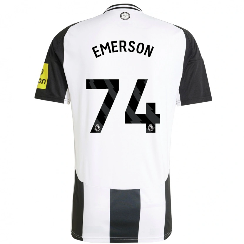 Danxen Kid Johnny Emerson #74 White Black Home Jersey 2024/25 T-Shirt