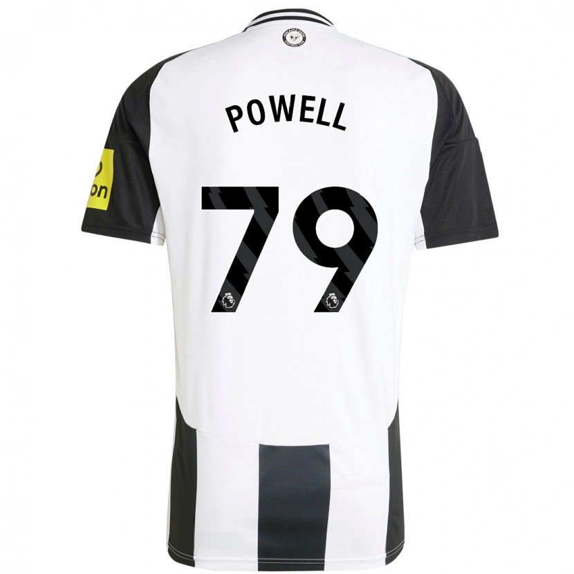 Danxen Kid Rory Powell #79 White Black Home Jersey 2024/25 T-Shirt