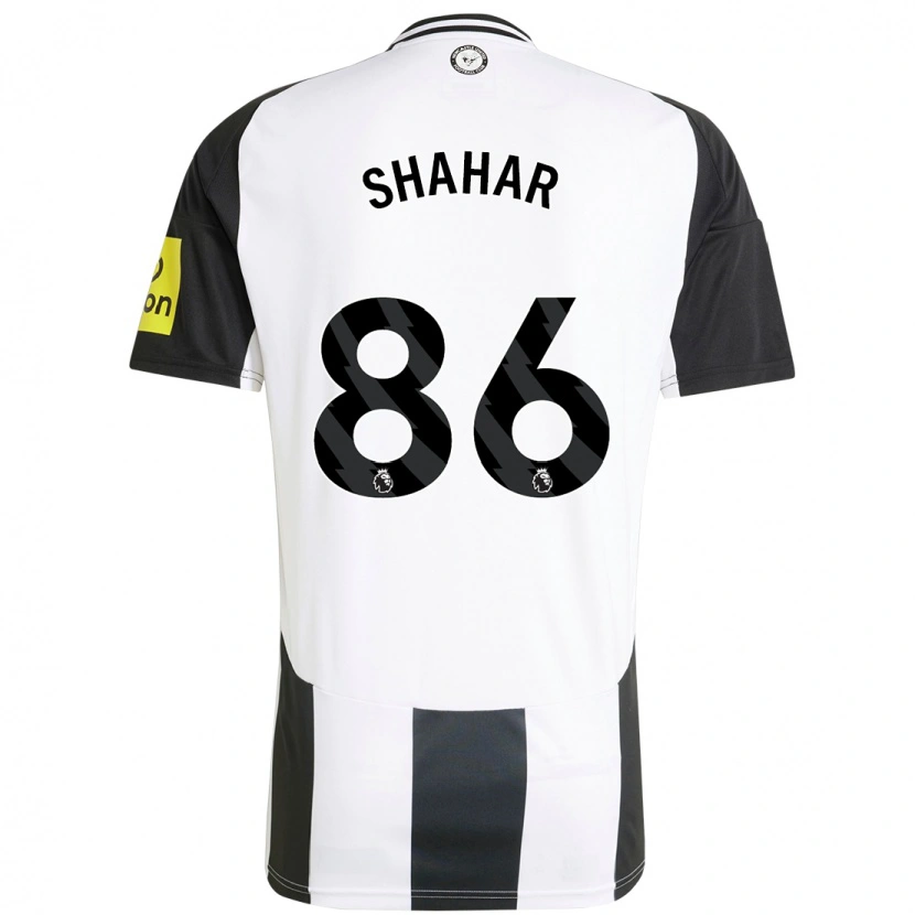 Danxen Kid Leo Shahar #86 White Black Home Jersey 2024/25 T-Shirt