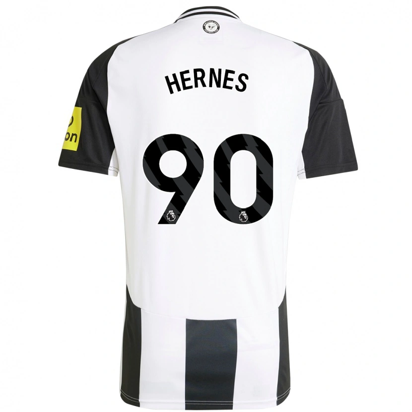 Danxen Kid Travis Hernes #90 White Black Home Jersey 2024/25 T-Shirt