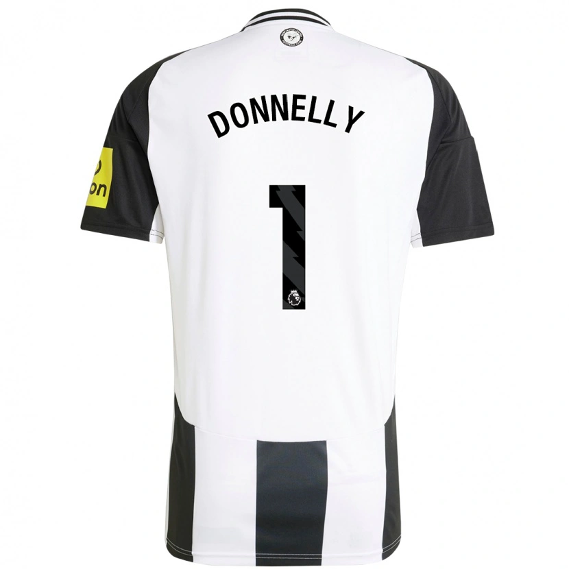 Danxen Kid Grace Donnelly #1 White Black Home Jersey 2024/25 T-Shirt