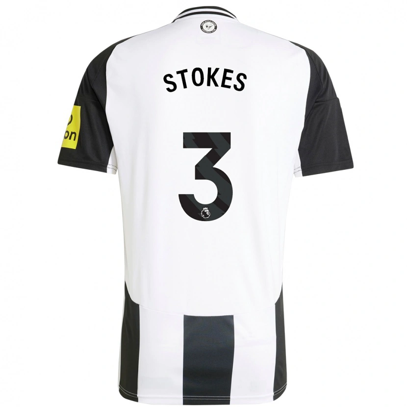 Danxen Kid Demi Stokes #3 White Black Home Jersey 2024/25 T-Shirt