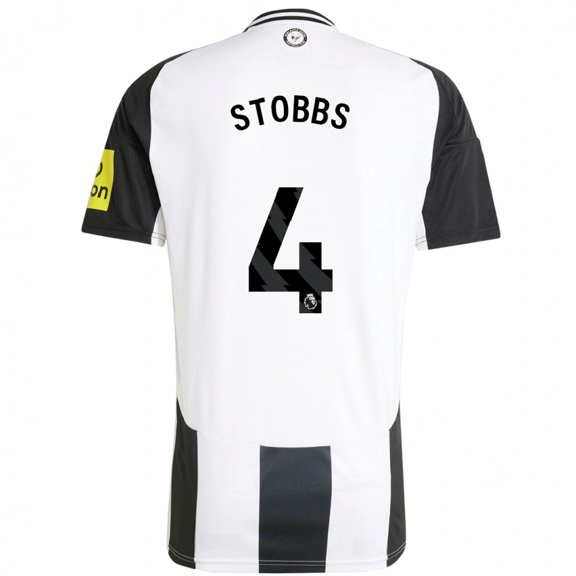 Danxen Kid Amber-Keegan Stobbs #4 White Black Home Jersey 2024/25 T-Shirt