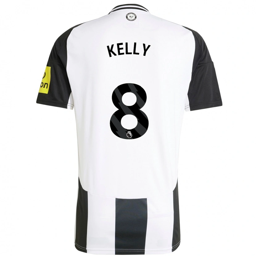 Danxen Kid Emma Kelly #8 White Black Home Jersey 2024/25 T-Shirt