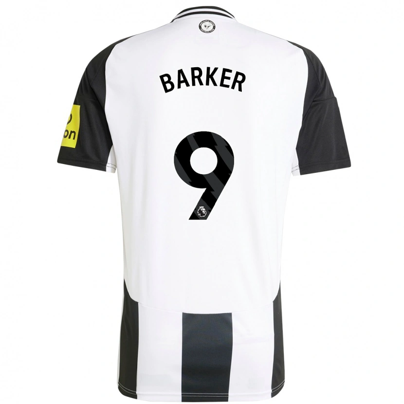 Danxen Kid Katie Barker #9 White Black Home Jersey 2024/25 T-Shirt