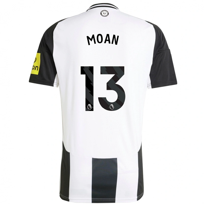 Danxen Kid Claudia Moan #13 White Black Home Jersey 2024/25 T-Shirt