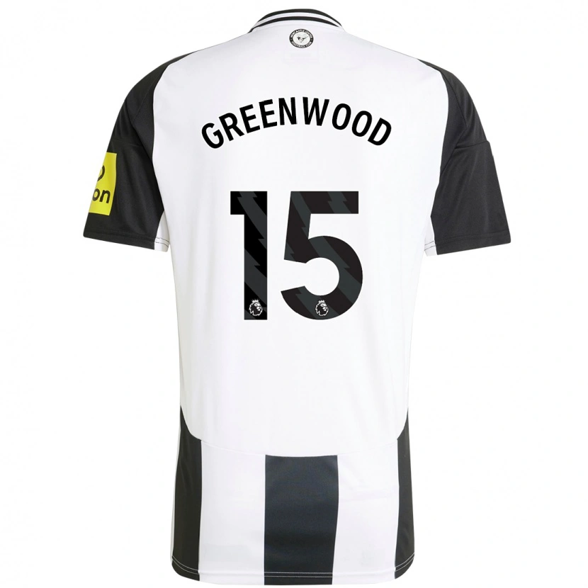 Danxen Kid Hannah Greenwood #15 White Black Home Jersey 2024/25 T-Shirt