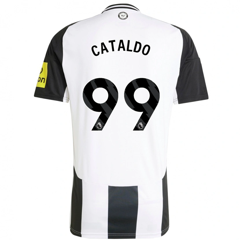 Danxen Kid Lia Cataldo #99 White Black Home Jersey 2024/25 T-Shirt