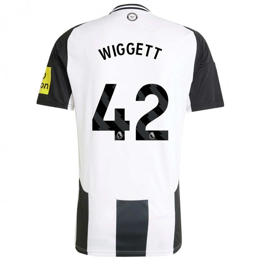 Danxen Kid Charlie Wiggett #42 White Black Home Jersey 2024/25 T-Shirt