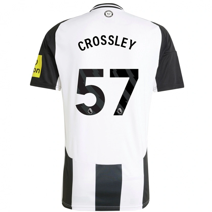 Danxen Kid Kyle Crossley #57 White Black Home Jersey 2024/25 T-Shirt