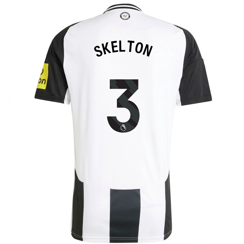 Danxen Kid Keira Skelton #3 White Black Home Jersey 2024/25 T-Shirt