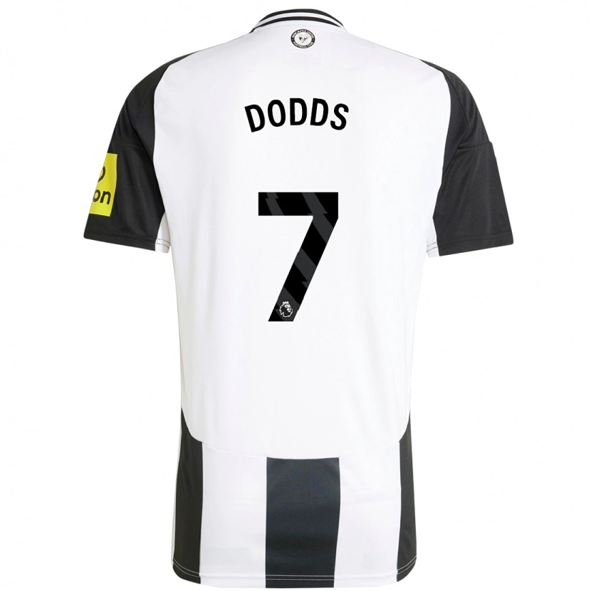 Danxen Kid Tyler Dodds #7 White Black Home Jersey 2024/25 T-Shirt