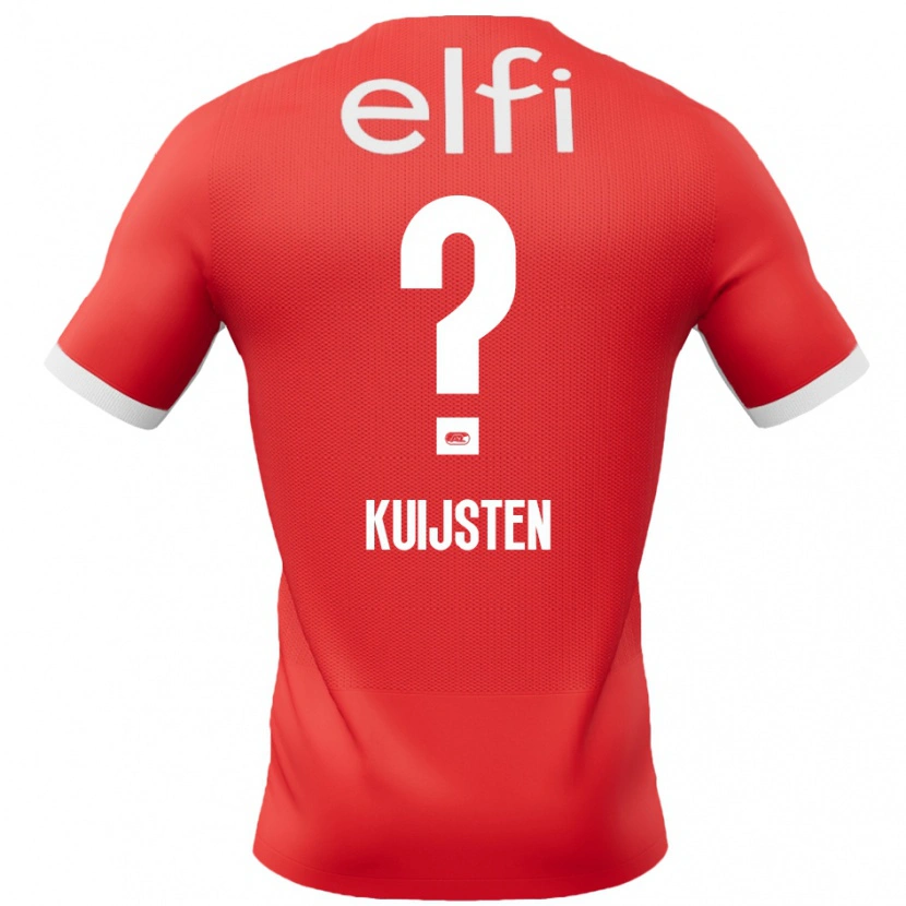 Danxen Kid Tristan Kuijsten #0 Red White Home Jersey 2024/25 T-Shirt