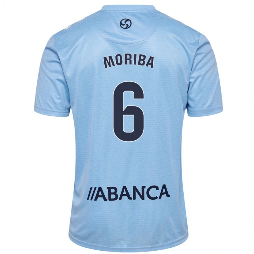 Danxen Kid Ilaix Moriba #6 Sky Blue Home Jersey 2024/25 T-Shirt