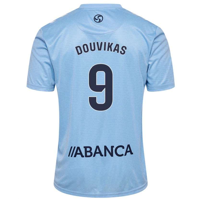 Danxen Kid Anastasios Douvikas #9 Sky Blue Home Jersey 2024/25 T-Shirt