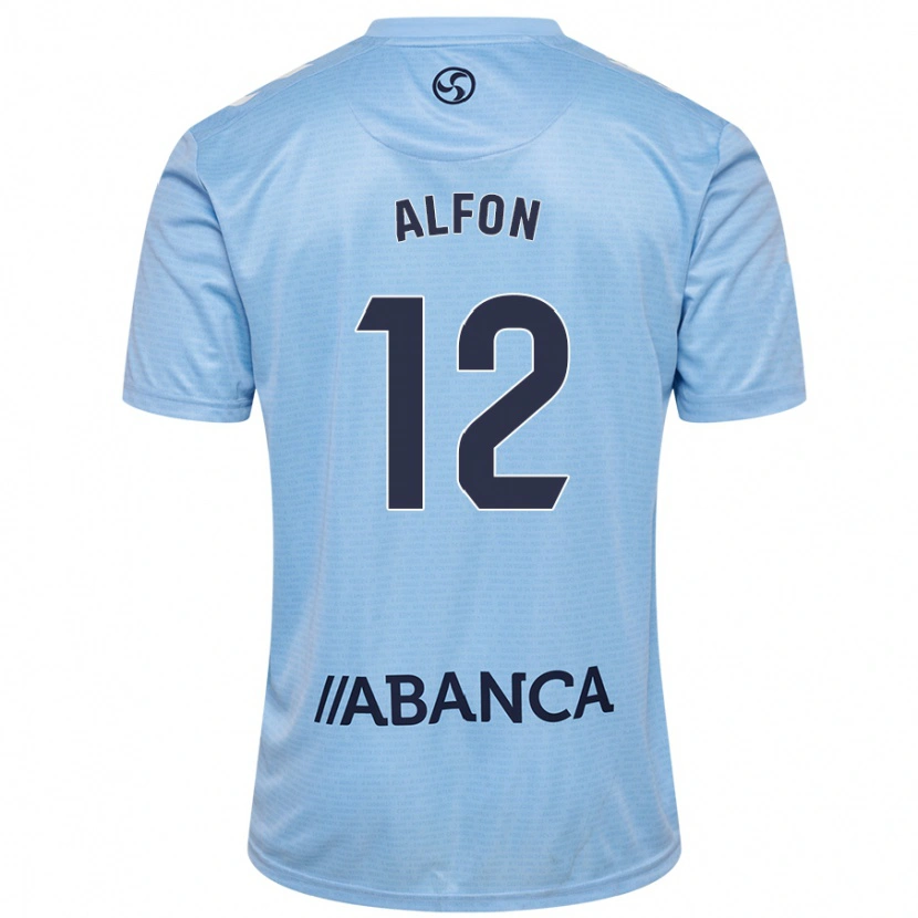 Danxen Kid Alfon González #12 Sky Blue Home Jersey 2024/25 T-Shirt