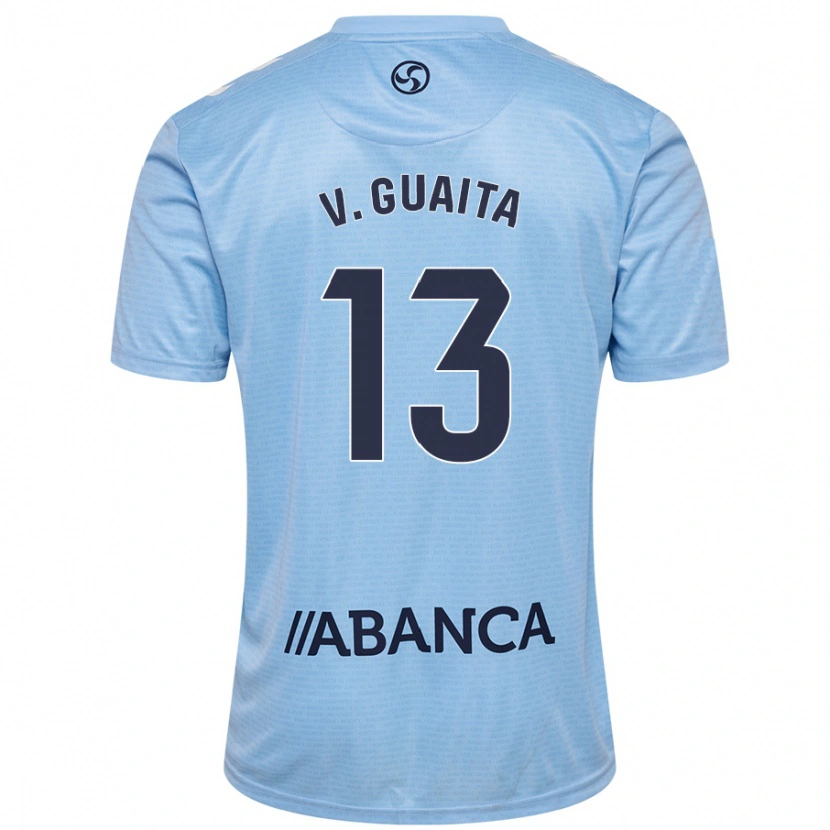 Danxen Kid Vicente Guaita #13 Sky Blue Home Jersey 2024/25 T-Shirt