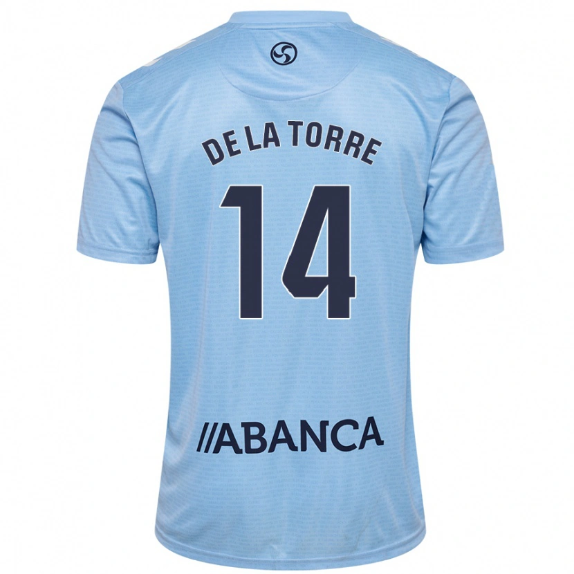 Danxen Kid Luca De La Torre #14 Sky Blue Home Jersey 2024/25 T-Shirt