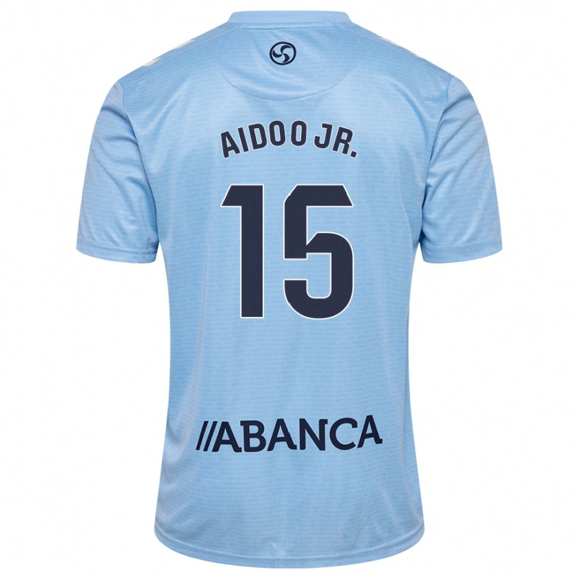 Danxen Kid Joseph Aidoo #15 Sky Blue Home Jersey 2024/25 T-Shirt