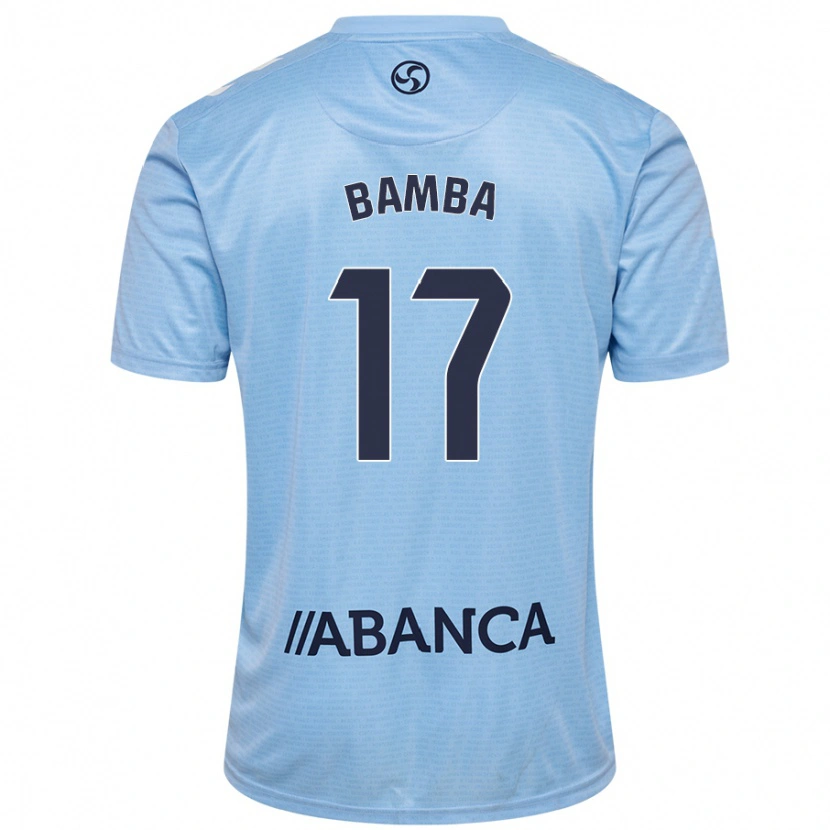 Danxen Kid Jonathan Bamba #17 Sky Blue Home Jersey 2024/25 T-Shirt