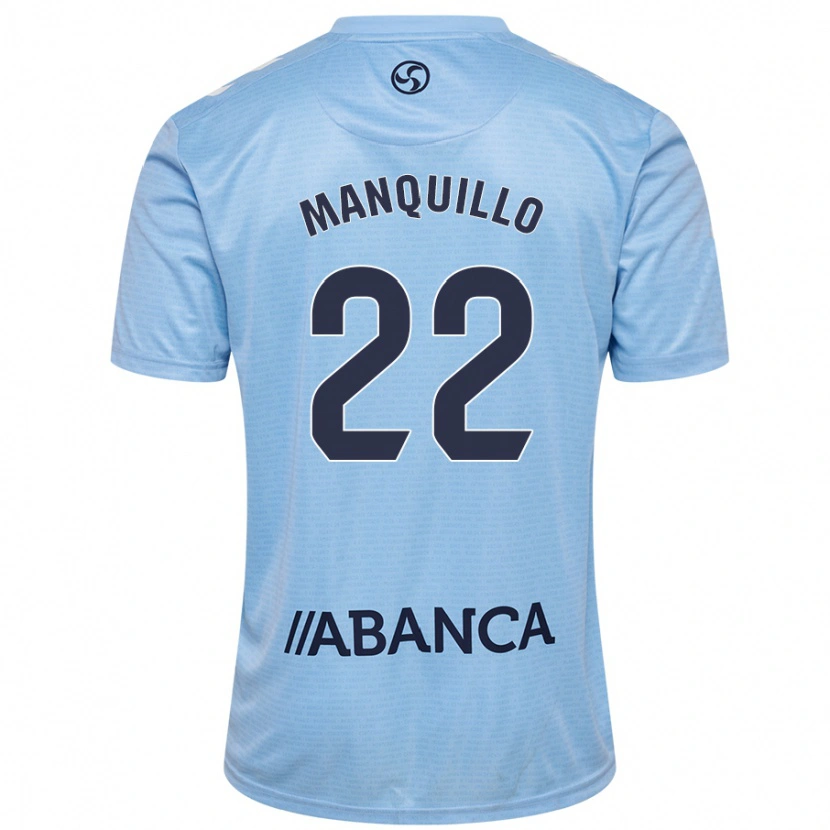 Danxen Kid Javier Manquillo #22 Sky Blue Home Jersey 2024/25 T-Shirt