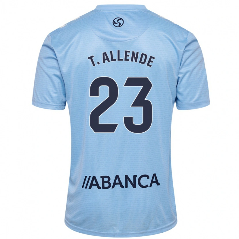 Danxen Kid Tadeo Allende #23 Sky Blue Home Jersey 2024/25 T-Shirt