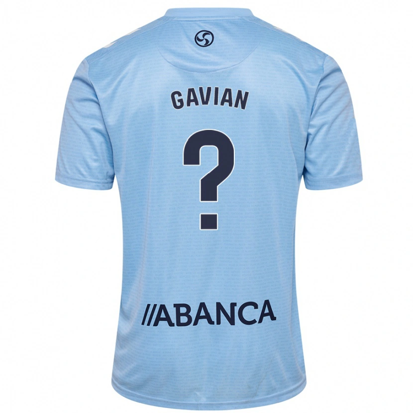 Danxen Kid Pablo Gavian #0 Sky Blue Home Jersey 2024/25 T-Shirt