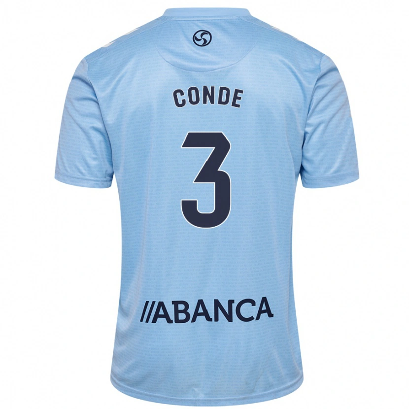 Danxen Kid Tincho Conde #3 Sky Blue Home Jersey 2024/25 T-Shirt