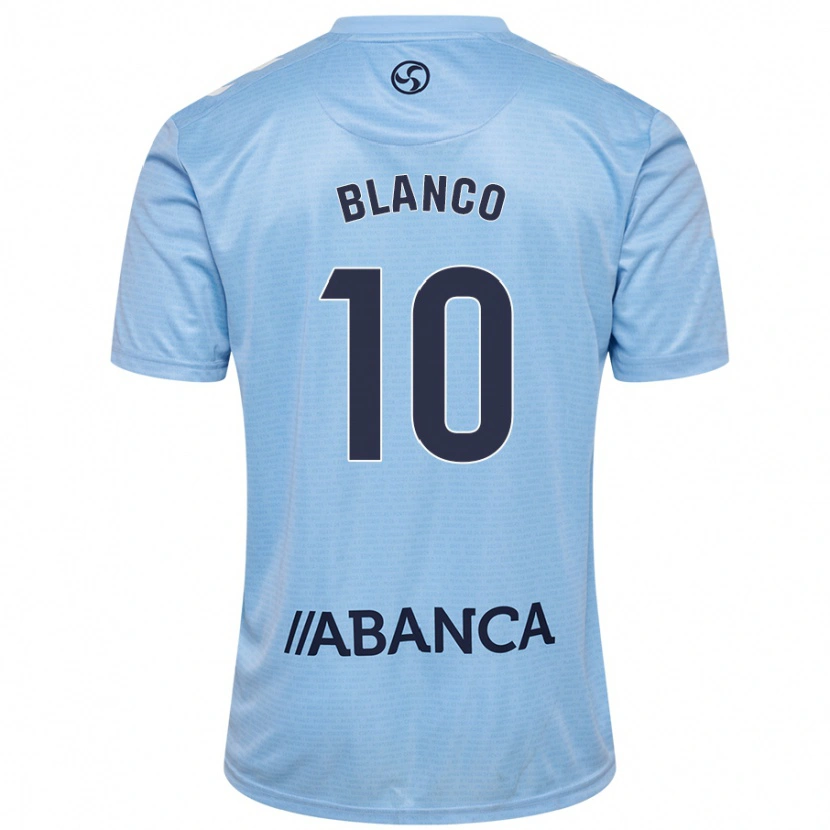 Danxen Kid Raúl Blanco #10 Sky Blue Home Jersey 2024/25 T-Shirt