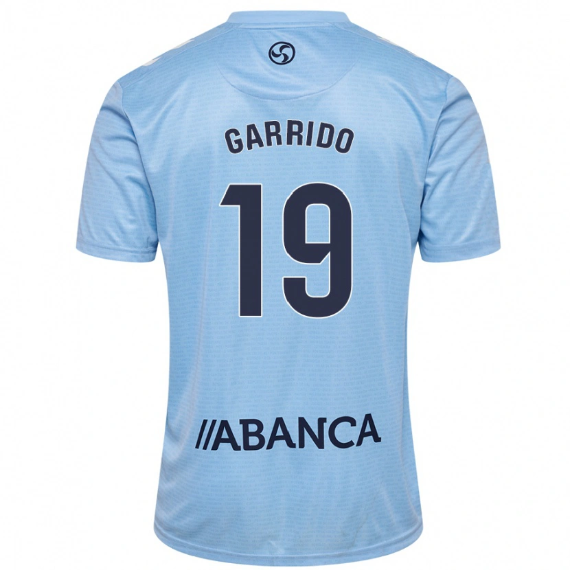 Danxen Kid Manu Garrido #19 Sky Blue Home Jersey 2024/25 T-Shirt