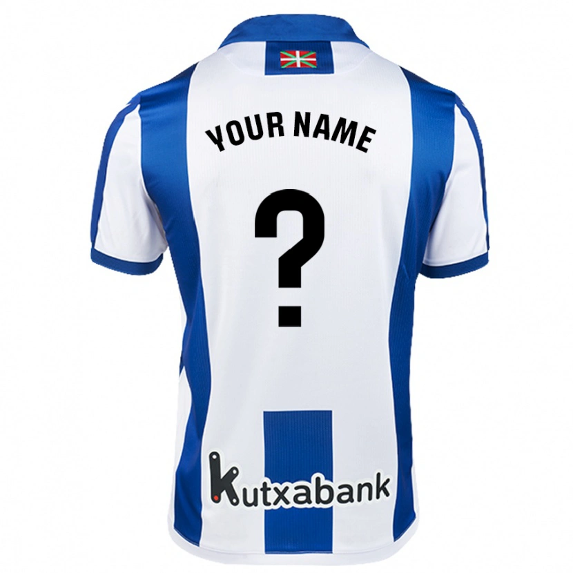 Danxen Kid Your Name #0 White Blue Home Jersey 2024/25 T-Shirt