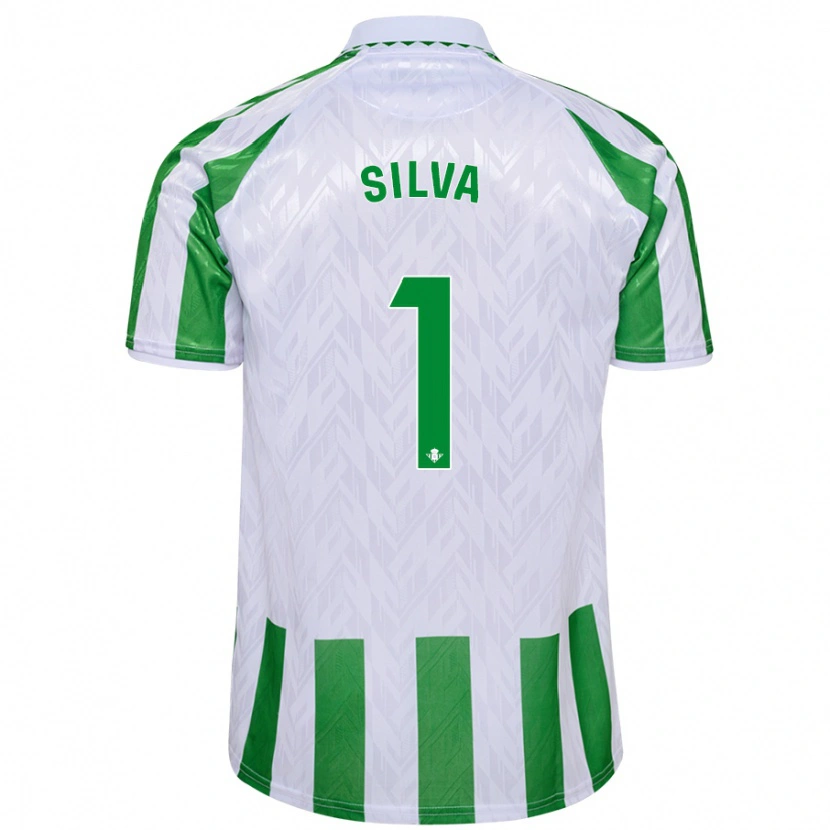 Danxen Kid Rui Silva #1 Green White Stripes Home Jersey 2024/25 T-Shirt