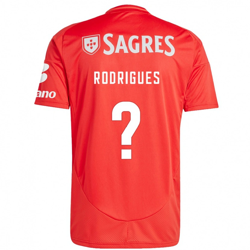 Danxen Kid Miguel Rodrigues #0 Red White Home Jersey 2024/25 T-Shirt