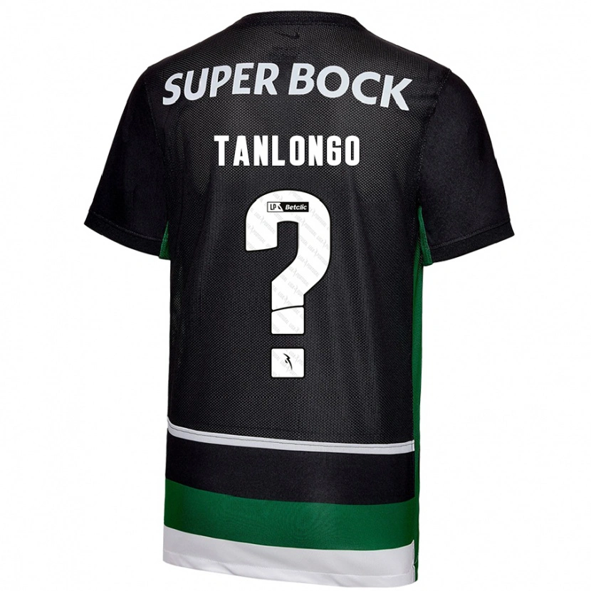 Danxen Kid Mateo Tanlongo #0 Black White Green Home Jersey 2024/25 T-Shirt