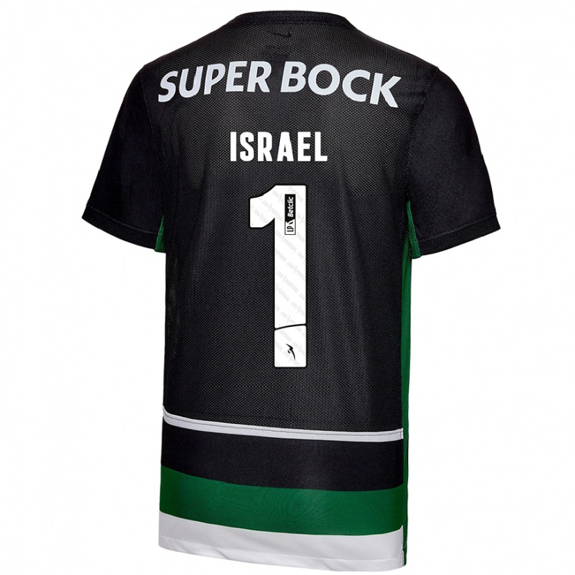 Danxen Kid Franco Israel #1 Black White Green Home Jersey 2024/25 T-Shirt