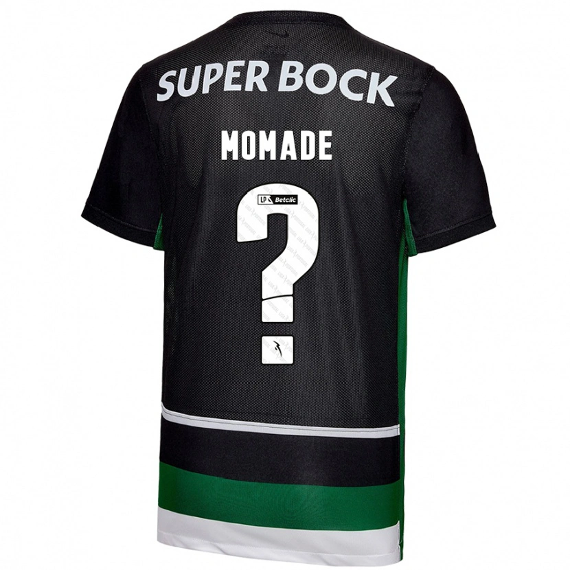 Danxen Kid Rayhan Momade #0 Black White Green Home Jersey 2024/25 T-Shirt