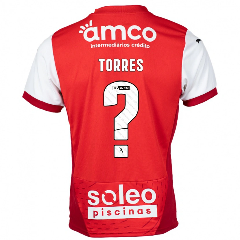 Danxen Kid Marco Torres #0 Red White Home Jersey 2024/25 T-Shirt