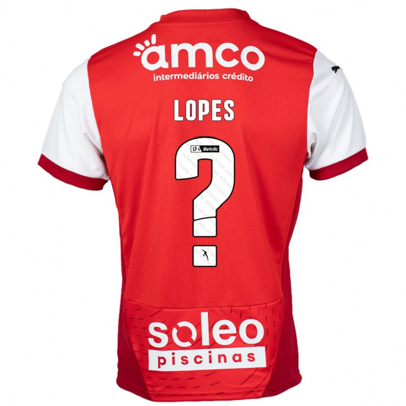 Danxen Kid Ivo Lopes #0 Red White Home Jersey 2024/25 T-Shirt