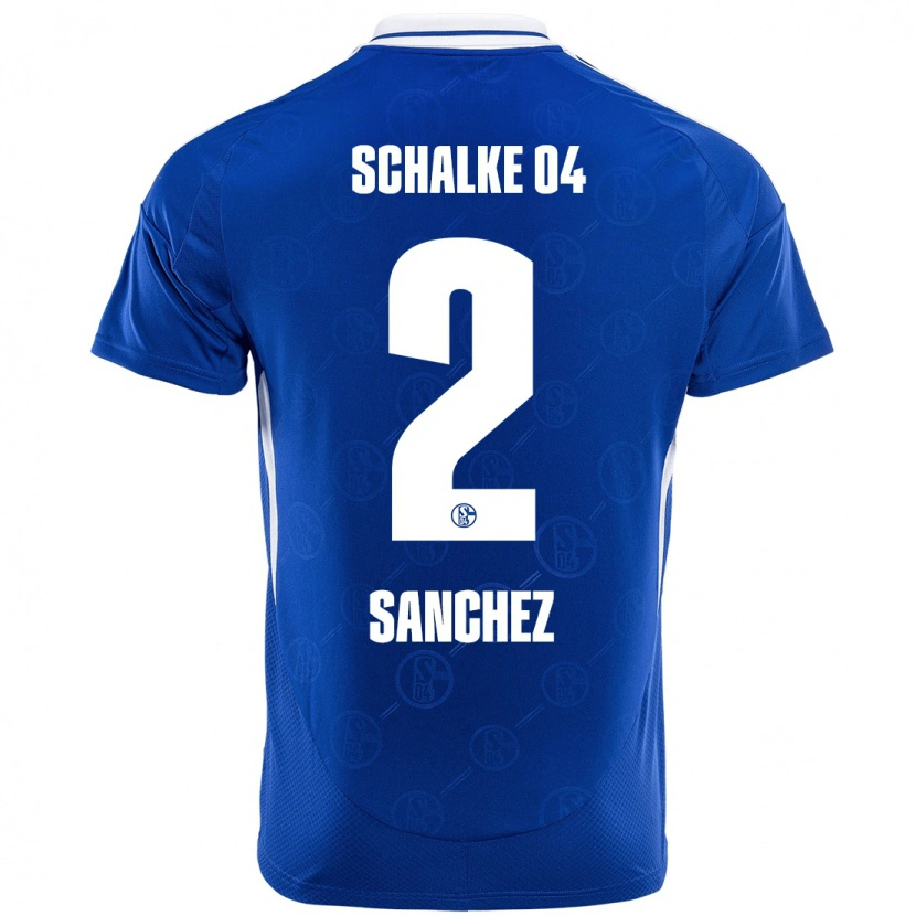 Danxen Kid Felipe Sánchez #2 Royal Blue Home Jersey 2024/25 T-Shirt