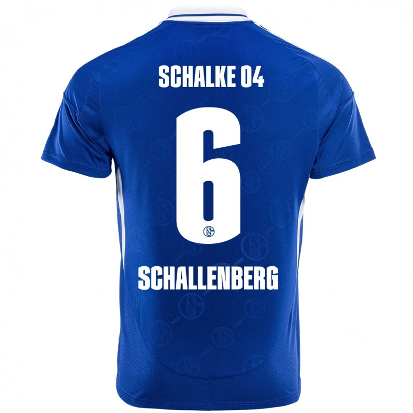 Danxen Kid Ron Schallenberg #6 Royal Blue Home Jersey 2024/25 T-Shirt