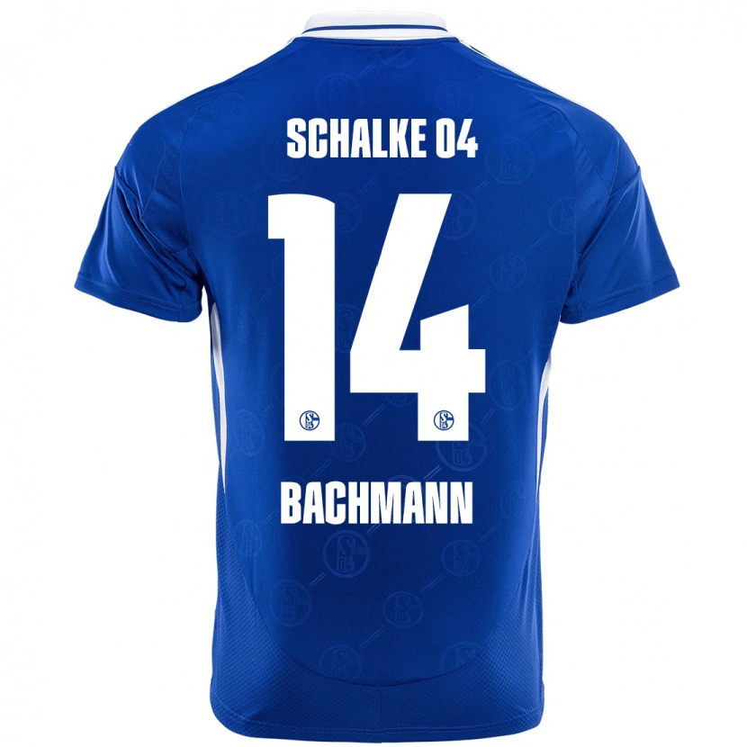 Danxen Kid Janik Bachmann #14 Royal Blue Home Jersey 2024/25 T-Shirt