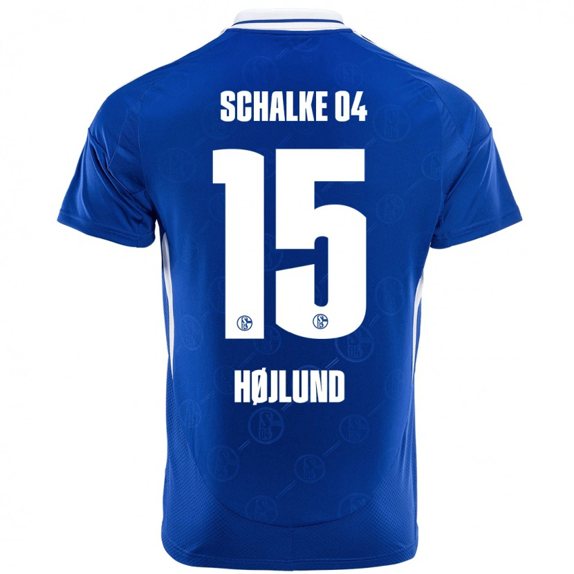 Danxen Kid Emil Højlund #15 Royal Blue Home Jersey 2024/25 T-Shirt