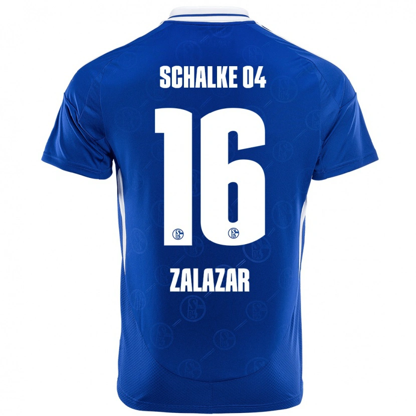 Danxen Kid Mauro Zalazar #16 Royal Blue Home Jersey 2024/25 T-Shirt