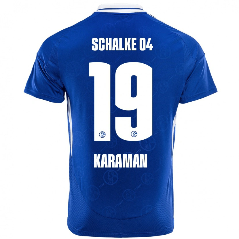 Danxen Kid Kenan Karaman #19 Royal Blue Home Jersey 2024/25 T-Shirt