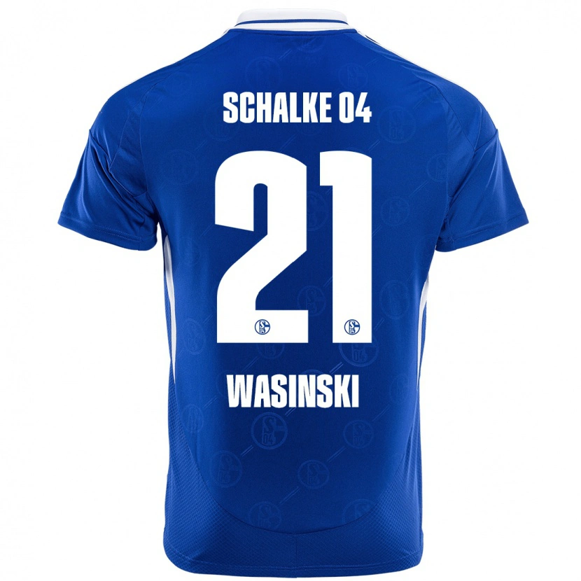 Danxen Kid Martin Wasinski #21 Royal Blue Home Jersey 2024/25 T-Shirt