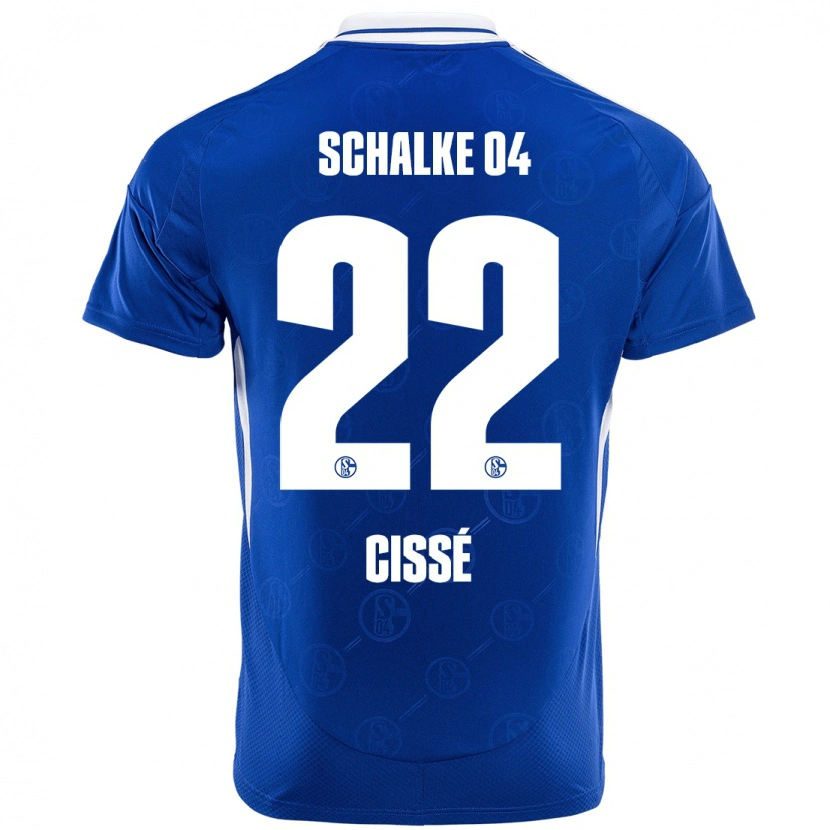 Danxen Kid Ibrahima Cissé #22 Royal Blue Home Jersey 2024/25 T-Shirt