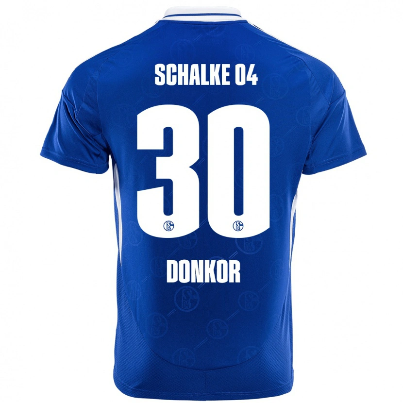 Danxen Kid Anton Donkor #30 Royal Blue Home Jersey 2024/25 T-Shirt