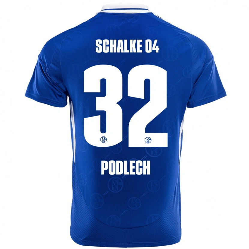 Danxen Kid Luca Podlech #32 Royal Blue Home Jersey 2024/25 T-Shirt